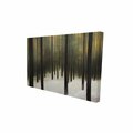 Fondo 12 x 18 in. Silent Forest-Print on Canvas FO2786381